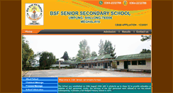 Desktop Screenshot of bsfshshillong.org